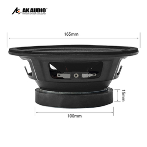 Altavoz de coche de gama completa de 6,5 pulgadas, controlador de rango medio profesional para audio automático, - Product Image 6