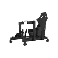 Usine vendant le support de roue de course de voiture d'intérieur avec le Cockpit de course de Sim de conduite de chaise de jeu de siège pour Logitech G923 Thrustmaster