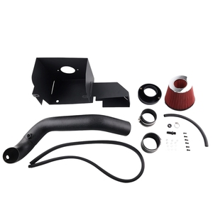 Cho Ram 1500/Cổ Điển 3.6L V6 2013 2019 Xe Tải Lá Chắn Không Khí Lạnh Lượng + Bộ Lọc Màu Đỏ - Product Image 3