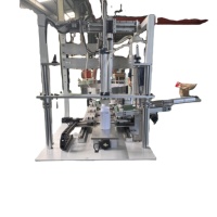 Machine de scellage automatique à haute efficacité pour le collage et le pressage des bouchons de tubes en papier