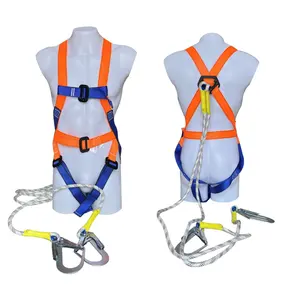 Wholesale Customized Aerial Work Safety Belt Five-point Type Safety Belt Industrial Safety Belt