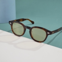 Montures de lunettes ovales en acétate, acétate italien de qualité supérieure, design de luxe, logo de marque personnalisé, prix de gros