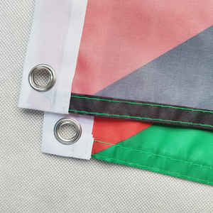 Bandiera Palestina Libera Ora 3x5 Piedi in Poliestere con Stampa a Sublimazione e 2 Occhielli Inclusi - Product Image 3