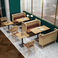 Mobilier de restaurant commercial OEM ODM : Fauteuils, banquettes, tables et chaises modulaires pour la restauration, les cafétérias, les bars et les cafés