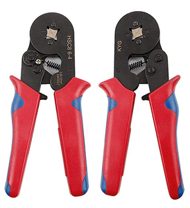 Nhà Máy Giá Chất Lượng Cao Ferrules Thiết Bị Đầu Cuối Crimping Tool HSC8 6-4 Tay Crimping Công Cụ + 1200 Thiết Bị Đầu Cuối Kit - Product Image 1