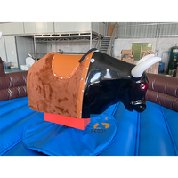 Matelas d'arène de combat de taureau mécanique gonflable Rodeo Rudolph Renne en PVC, haute performance et économique