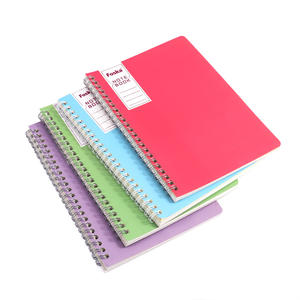 Foska, regalo de promoción, cubiertas coloridas, 60 hojas, almohadillas en espiral para escuela, universidad, Oficina de Trabajo - Product Image 1