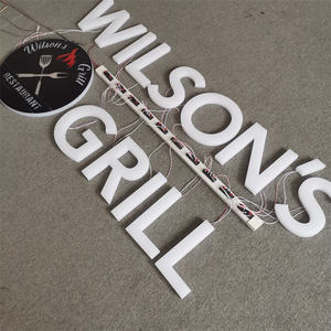 ขายร้อน3D แบรนด์โลโก้ที่กำหนดเองนำแสงป้ายอิเล็กทรอนิกส์เต็มรูปแบบอะคริลิแสงร้านป้าย - Product Image 6