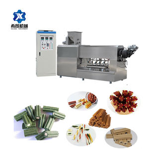 <span class=keywords><strong>XLS</strong></span>-80 360 soins dentaires chien mâcher friandises faisant la Machine chien bâton chien mâche ligne de Production de collations pour animaux de compagnie - Product Image 2