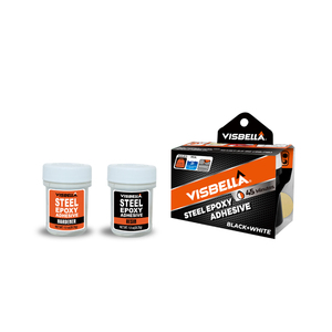 Visbella 5 PHÚT bảo dưỡng nhựa Epoxy liên kết thép Epoxy mạnh 25ml đen + trắng - Product Image 5