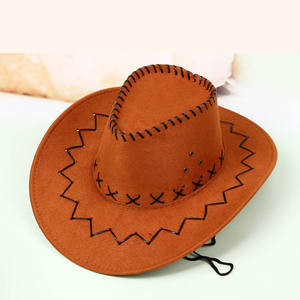 Grand chapeau d'alpinisme d'été en plein air Western <span class=keywords><strong>Cowboy</strong></span> Knights Hat Inspiré des prairies mongoles pour hommes et femmes - Product Image 1