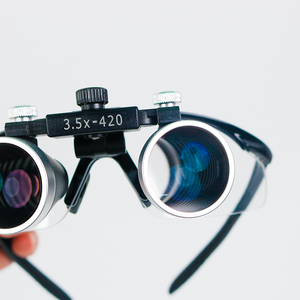 Loupe de dentiste professionnelle lumière LED loupe dentaire grossissement 3.5x loupes binoculaires - Product Image 5