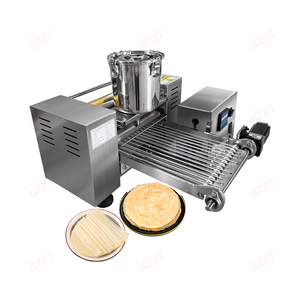 Automatique 6/<span class=keywords><strong>8</strong></span>/9/10 pouces retournement empilage multicouche fromage crêpe gâteau fabricant nouveau 220v anniversaire mille couche gâteau Mille Maker - Product Image 1