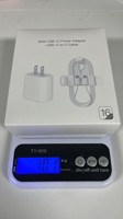 Cargador Rápido USB C de 35W con Enchufe EU/US/UK y Cable de Datos Trenzado de Nylon Tipo C para iPhone 17, 16, 15MAX