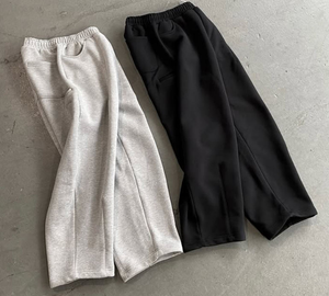 <span class=keywords><strong>Pantalon</strong></span> de survêtement ample personnalisé avec logo, taille <span class=keywords><strong>élastique</strong></span>, confortable, coupe large, en coton, pour <span class=keywords><strong>homme</strong></span> - Product Image 2