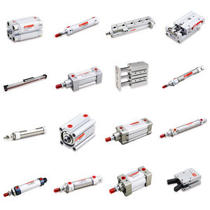 Harga Silinder Udara Pneumatik Mini Kompak Stainless Steel Berkualitas Tinggi RIH, Silinder Udara Aksi Ganda, Piston Rotary - Product Image 1