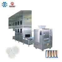 Machine à levée intermédiaire de pâte professionnelle QINLI en acier inoxydable 304, capacité de 12 000 pièces/heure, contrôle automatique de l'humidité