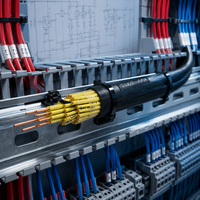 Câble de commande résistant au feu IEC 60331 BS 6387, ruban mica, cuivre LSZH 450/750V, multiconducteurs pour circuit d'urgence