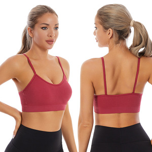 Đẹp rắn tất cả-trong-một Sling thể thao áo ngực kích thước lớn mỏng đồ lót <span class=keywords><strong>Spaghetti</strong></span> dây đeo Push-Up shock-proof cho mùa hè - Product Image 2