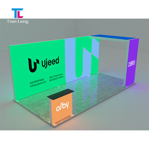 Caja de luz de tela de diseño de cabina de exposición TianLang 3*3 cajas de iluminación de cabina de feria comercial para publicidad - Product Image 2