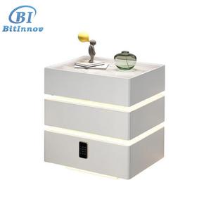 Table de chevet intelligente avec surface imperméable et résistante à l'usure, facile à nettoyer, entretien quotidien - Product Image 4