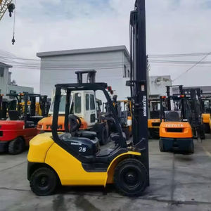 Montacargas Diésel Usado Mitsubishi para Komatsu Toyota TCM FD25, 2.5/3/3.5/4/5/7/8/10/15/16 Toneladas, Motor Yanmar Japonés - Product Image 1