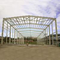 Bâtiment à structure en acier lourd à plusieurs étages avec colonnes soudées pour la construction de bureaux et de commerces