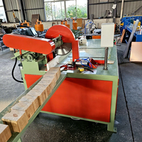 Machine de découpe de palettes en bois à commande PLC automatique, scie circulaire horizontale, haute précision, 380V, fabrication de palettes en bois