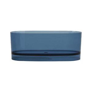 Baignoire <span class=keywords><strong>spa</strong></span> en résine transparente bleu ciel moderne avec égouttoir 4 couleurs 2 tailles baignoires autoportantes pour hôtels - Product Image 1