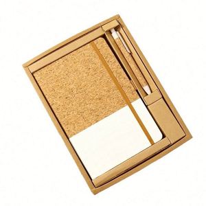 Juego de Regalo Ejecutivo de Acero Inoxidable de Lujo con Logotipo Personalizado, Kit de Papelería para Regalos Corporativos, Cuaderno y Bolígrafo - Product Image 1