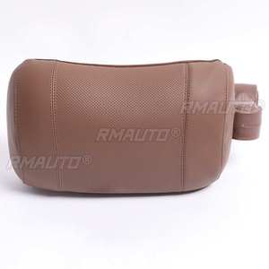 Auzan Comfort Memory Sponge Car Sleep Headrest Protect <b>Head</b> Leather Pillow <b>Cover</b> Bracket Design Universal in Four Seasons - Product Image 4