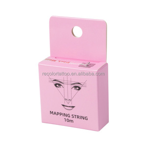 Filo di <span class=keywords><strong>Lino</strong></span> Personalizzato da 10M per Microblading, Tatuaggio e Trucco Permanente, con Misuratore di Posizionamento - Product Image 1