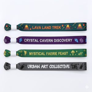 VIP-evenement <span class=keywords><strong>ticket</strong></span> armband geweven lint festival polsbandje nautische stijl milieuvriendelijk voor festivals promotioneel - Product Image 3