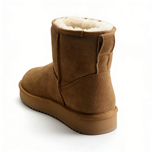 <span class=keywords><strong>Bottes</strong></span> de neige imperméables en peau de mouton, classiques, chaudes pour l'hiver, fourrées – Vente directe d'usine en gros OEM/ODM - Product Image 2