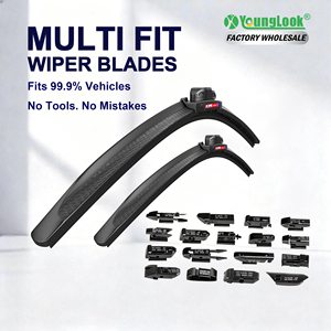 Escobilla Limpiaparabrisas Sin Estructura YOUNGLOOK YL-632 - Ajuste Universal para Modelos <span class=keywords><strong>Avensis</strong></span> y Ford, de Caucho Natural y Silicona, Resistente a la Temperatura - Product Image 2