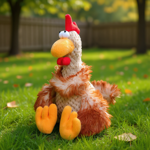 Juguete de Peluche para Perro con Forma de Gallo, 22 cm, con Sonido - Product Image 3