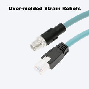 Alvin của cáp <span class=keywords><strong>M12</strong></span> 8 pin nam để RJ45 che chắn cáp <span class=keywords><strong>Ethernet</strong></span> <span class=keywords><strong>M12</strong></span> <span class=keywords><strong>x</strong></span> mã hóa 8 vị trí cat6A cáp cho máy ảnh công nghiệp cognex - Product Image 5