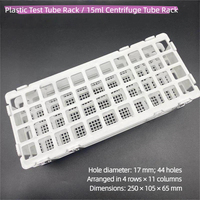 Plastic Multi-functional 13/16/20/25/30 mm Modular Colorimetric Glass Test Tube Rack 15/50 ml Centrifuge Tubes Lab Tube Holder