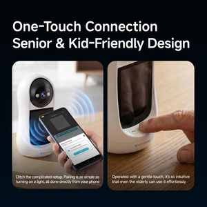 Caméra PTZ Vstarcam Cv332 3MP avec écran <span class=keywords><strong>de</strong></span> 2,8 pouces, appel vidéo, détection humanoï<span class=keywords><strong>de</strong></span>, <span class=keywords><strong>surveillance</strong></span> intérieure pour <span class=keywords><strong>chambre</strong></span> <span class=keywords><strong>de</strong></span> bébé - Product Image 5