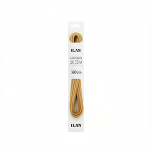Cordones Encerados Ilan de 60 cm, Color Marrón Claro, para Zapatos - Product Image 2