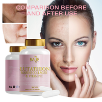 Capsules de Glutathion et Collagène Marin Multi-Action Beauté : Complément Anti-Âge pour le Blanchiment de la Peau