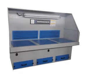 Hot sale environmental protection dust suction grinding table downdraft table downdraft workbench