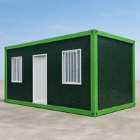 Casa Contenedor Prefabricada de 20 pies, Oficina Modular, Diseño Moderno, Edificio de Oficinas Prefabricado para Proyectos en Sitio