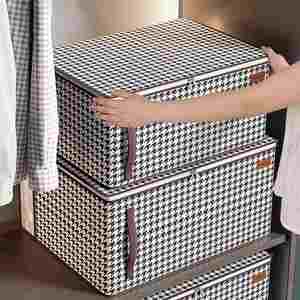 Closet Organizers Large Capacity Quilts <b>Clothes</b> Blankets Organizer Bags Stackable <b>Storage</b> Household Organization - Product Image 6