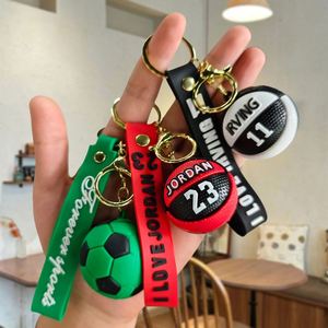 Customized Cartoon <b>Creative</b> Keychains Cute 3D Astronaut Figurinessoft Rubber Accessories and Pendants - Product Image 6