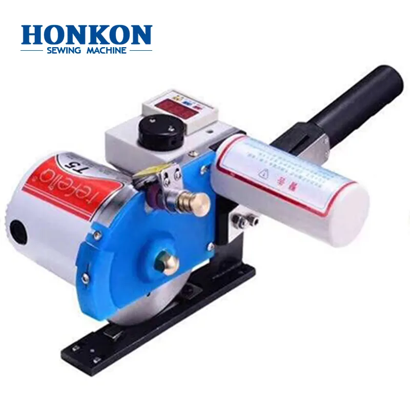 HONKON เครื่องตัดปลายผ้าแบบแมนนวล HK-DB-1,ตัดแสงเสียงรบกวนต่ำใช้งานง่าย
