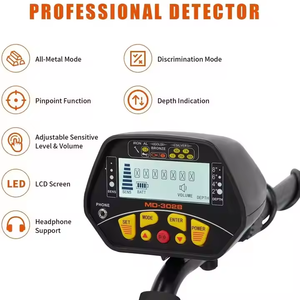 Neuer Gold metall detektor mit wasserdichter Spule für unterirdische Metall gold detektion MD-3028 archäo logischen Schatz finder - Product Image 2