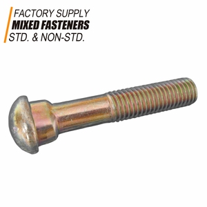 Steel Furniture Carriage Screw Colored Zinc-Plated Baby <strong>Crib</strong> Plywood Bedside Cabinet Bolt Accessory - Product Image 3