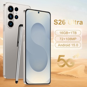 Smartphone S26 Ultra 5G con Schermo Grande da 7,3 Pollici, Android <span class=keywords><strong>15</strong></span>, Telefono Cellulare Intelligente per <span class=keywords><strong>Gaming</strong></span>, Fotocamera da 108MP, Telefoni Mobili S26 Ultra - Product Image 2