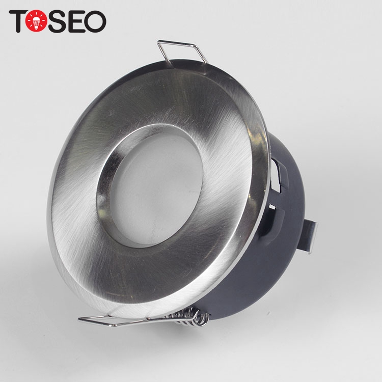 Water Resistant Cob Recessed Downlight Fixtures 35Watt For Bathroom Lighting